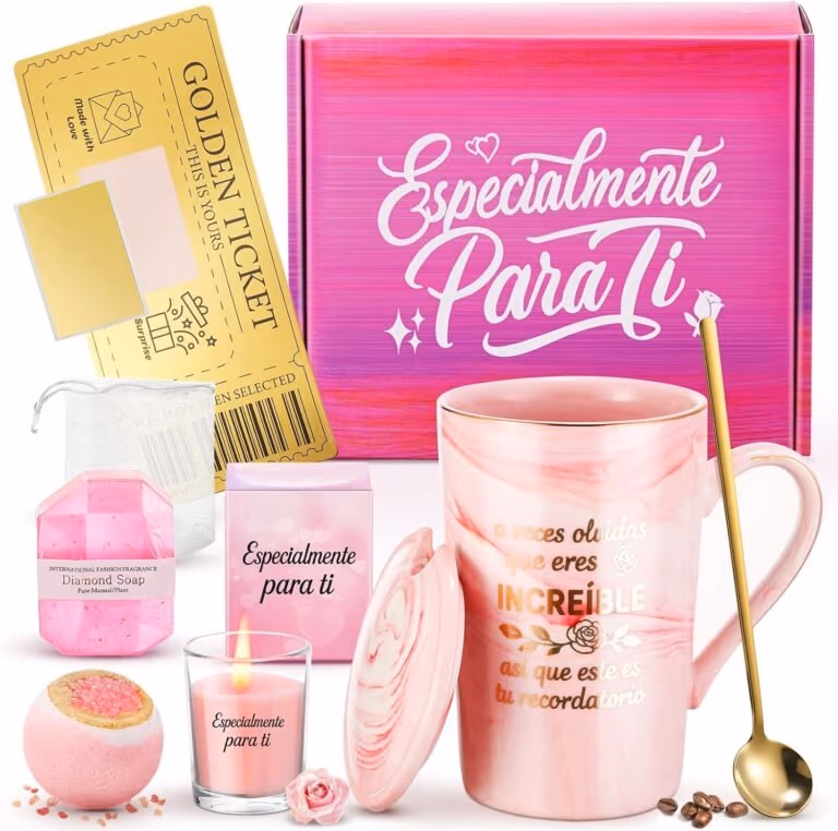 Un set de regalo original para ellas: detalles que enamoran y relajan Un set de regalo original para ellas: detalles que enamoran y relajan