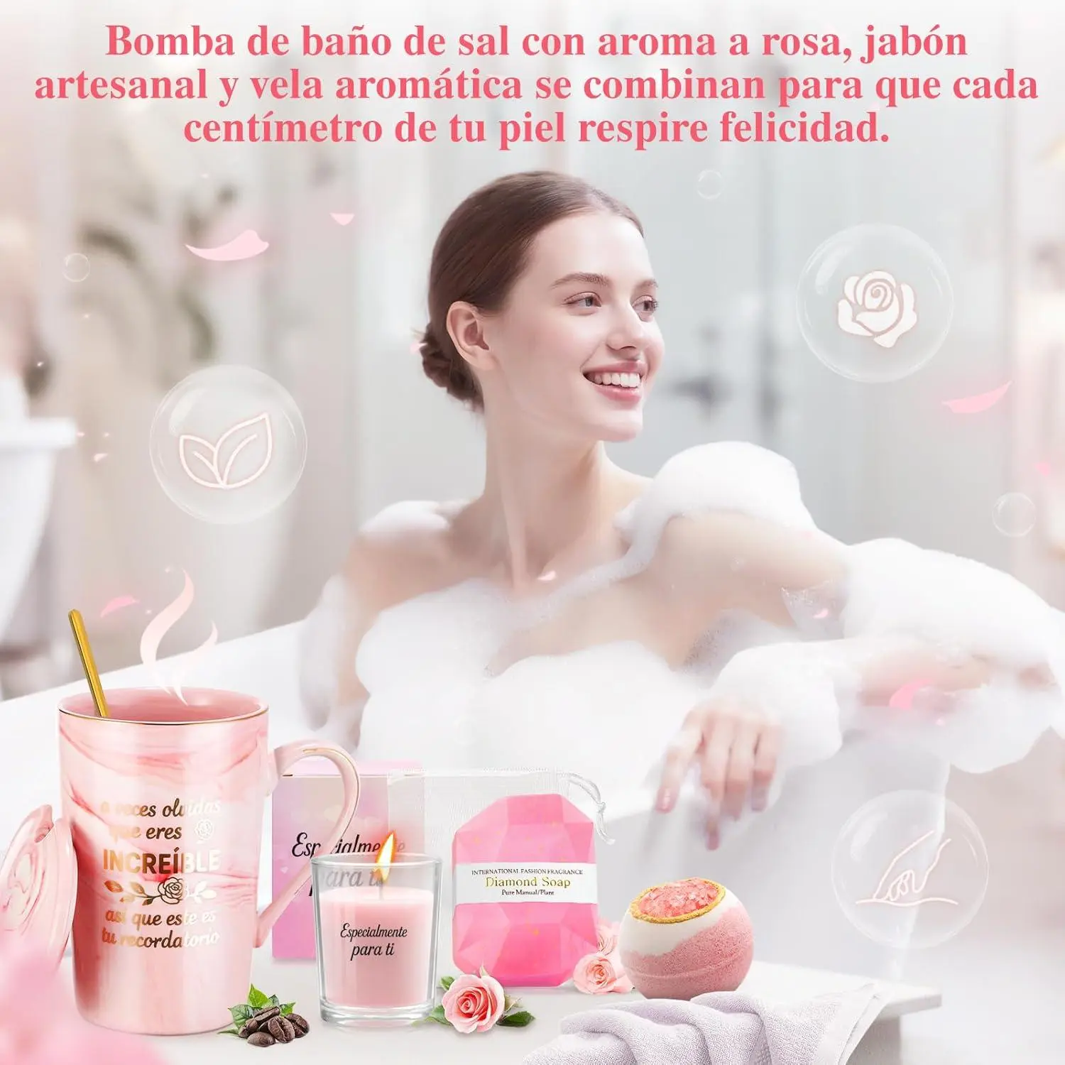 Un set original para ellas: detalles que enamoran y relajan