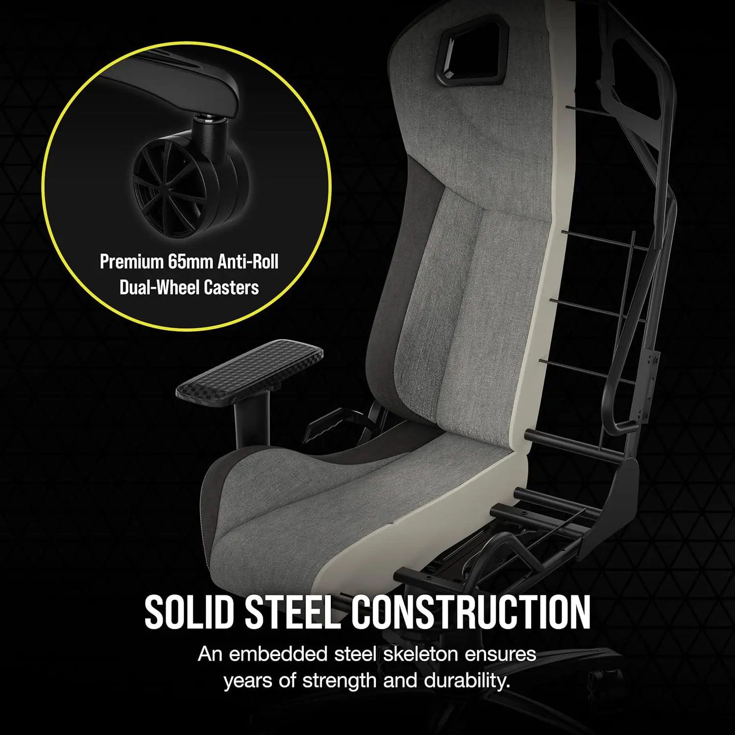 Probamos la Corsair T3 RUSH: comodidad y estilo motorsport para gamers