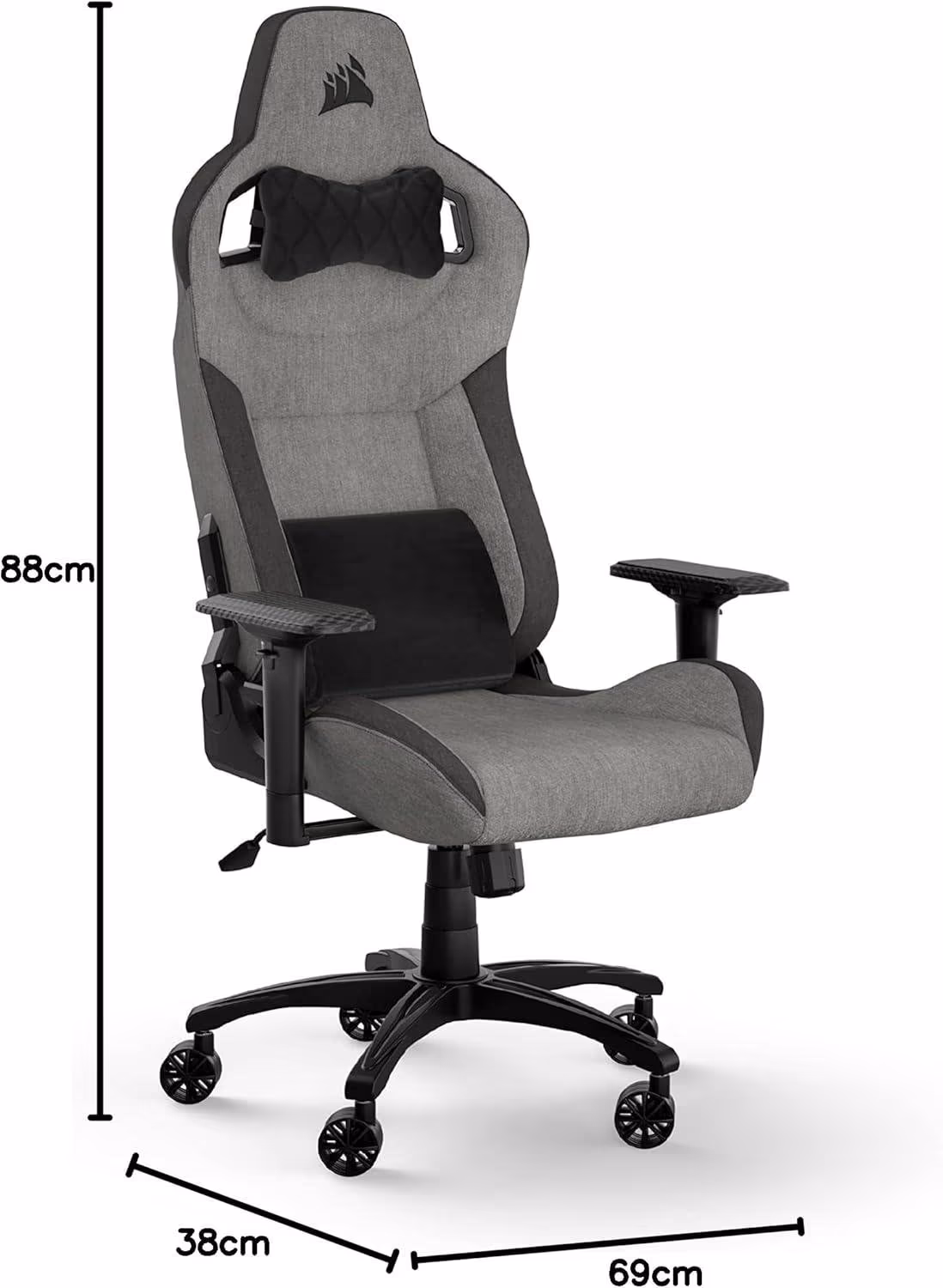 Probamos la Corsair T3 RUSH: comodidad y estilo motorsport para gamers