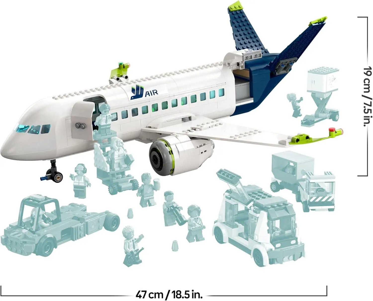 Descubrimos el LEGO 60367: aeropuerto en casa con detalles únicos