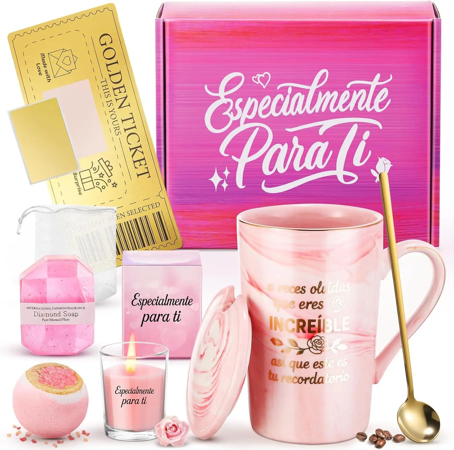 Un set original para ellas: detalles que enamoran y relajan
