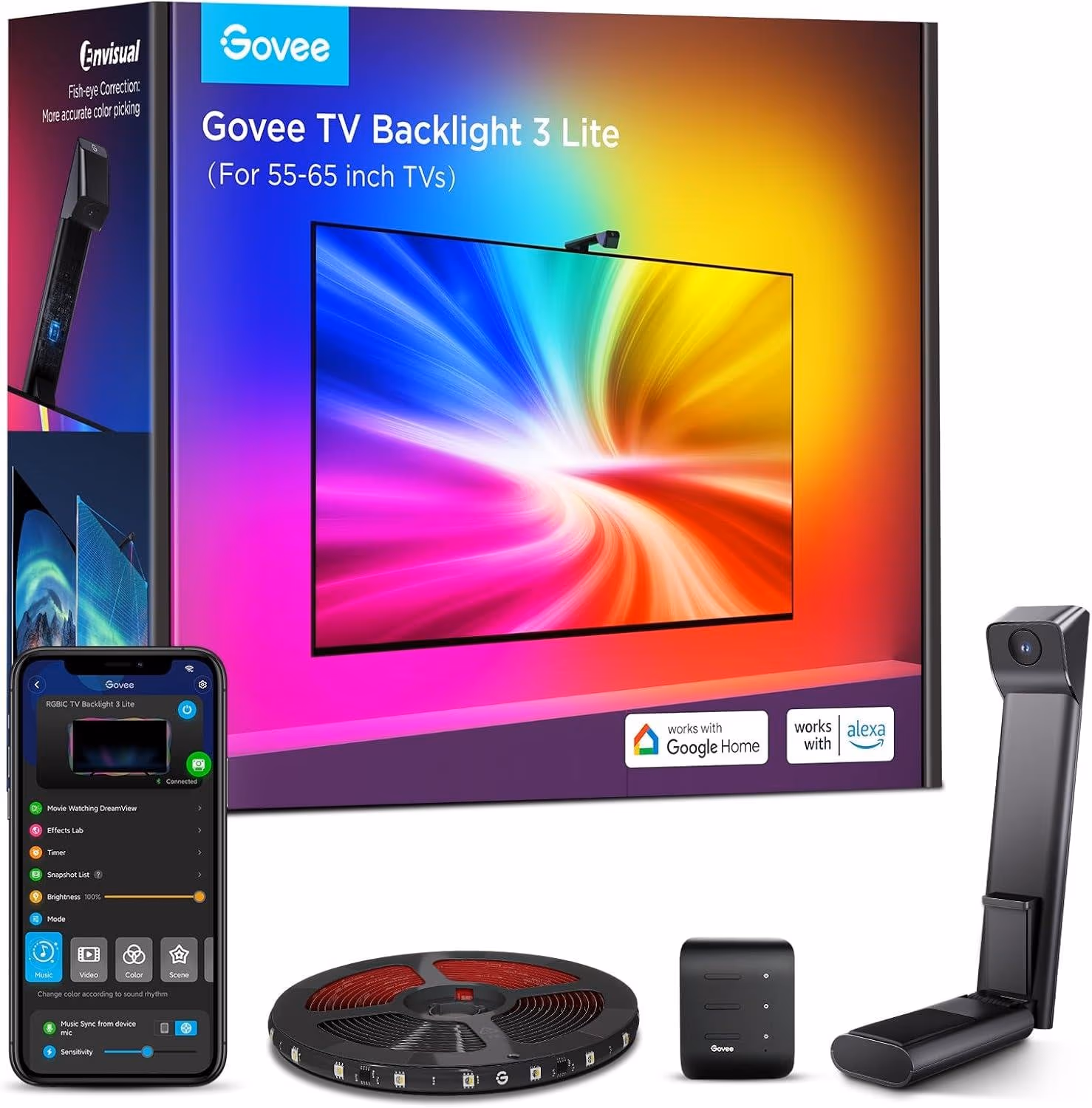 Transformamos Nuestro Salón con la Govee TV Backlight 3 Lite: Análisis Completo