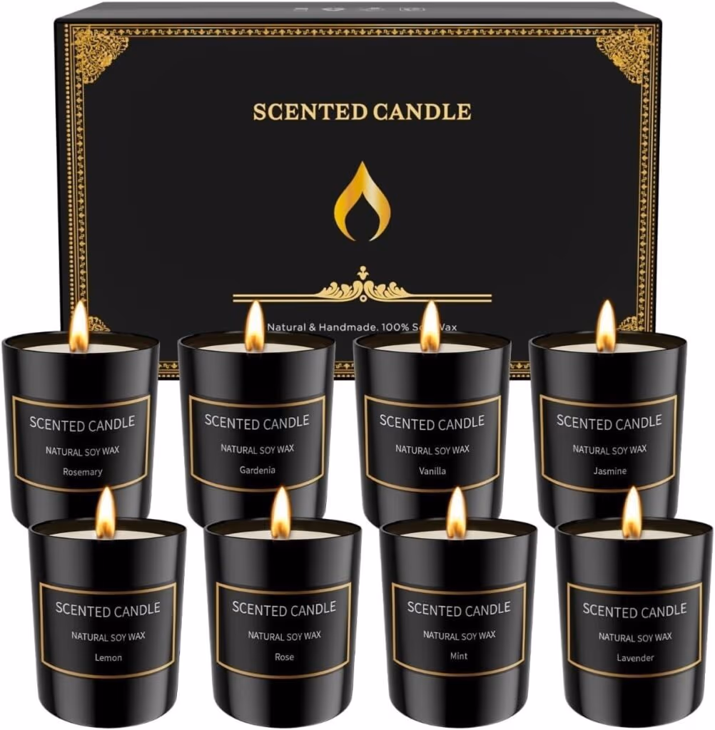 Velas Aromáticas para Mujer: Nuestro Pack Ideal de 8 Fragancias