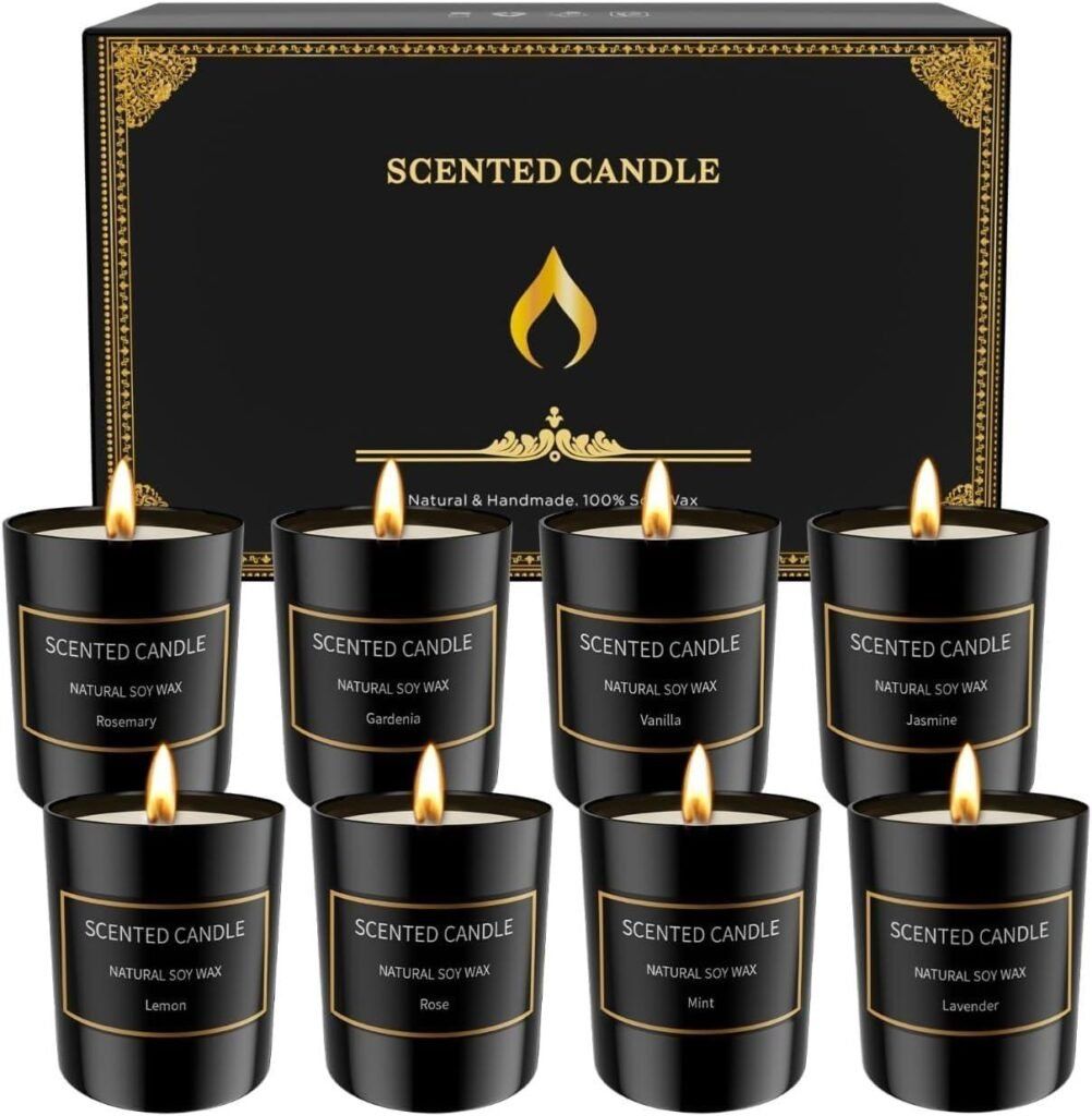 Velas Aromáticas para Mujer: Nuestro Pack Ideal de 8 Fragancias