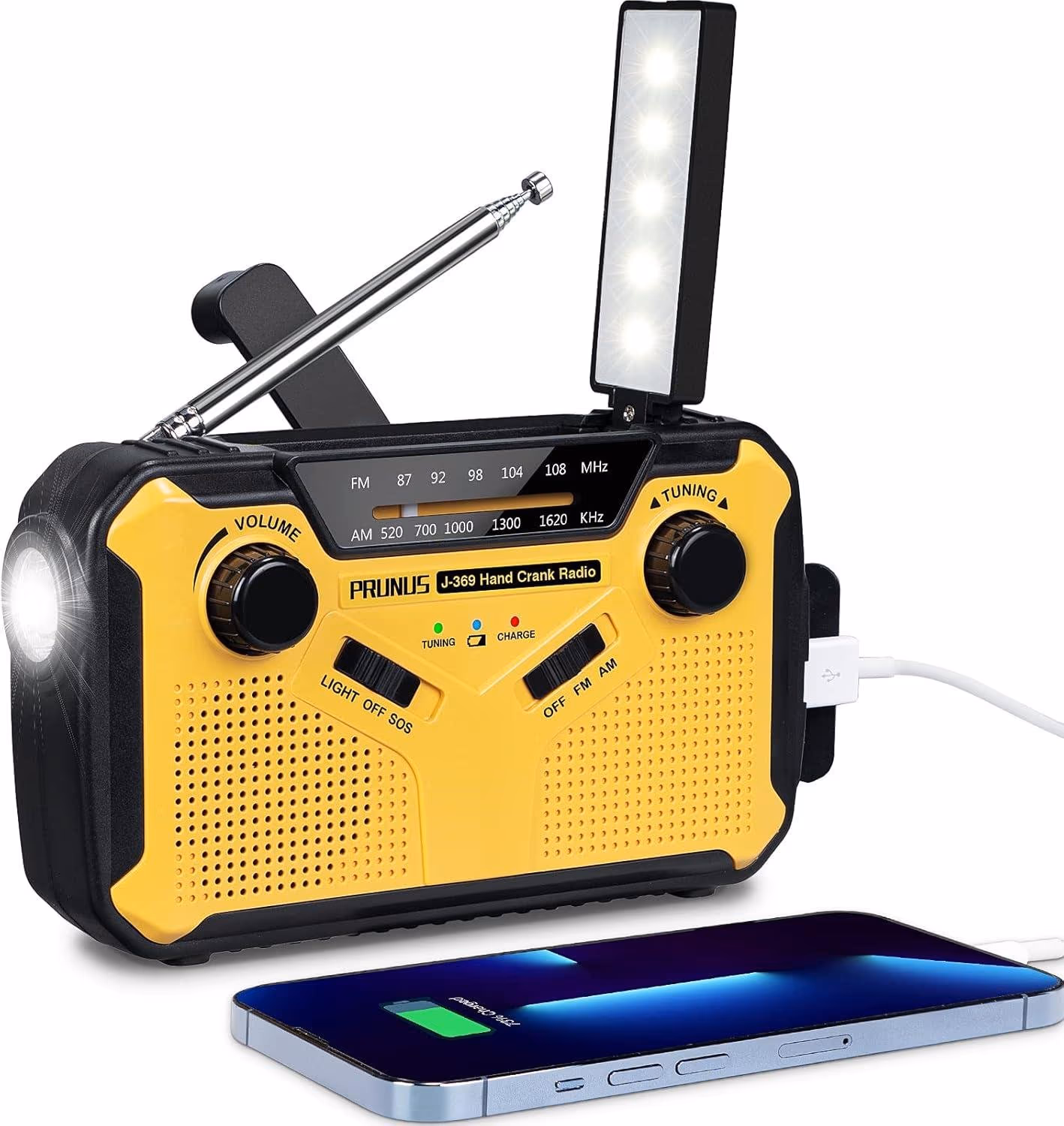 Nuestra experiencia con la radio solar PRUNUS J-369: útil y confiable