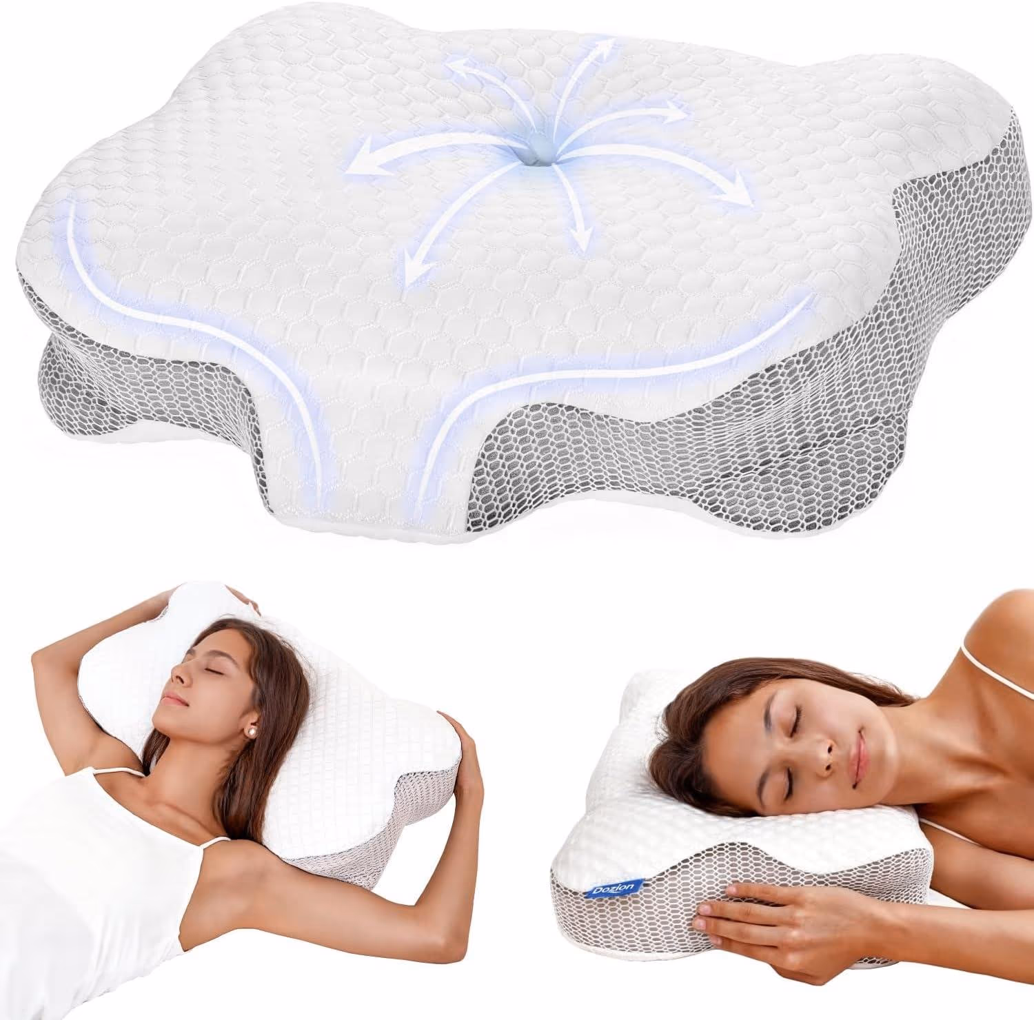 Nuestro análisis de la almohada ergonómica Dozion: descanso y soporte ideal