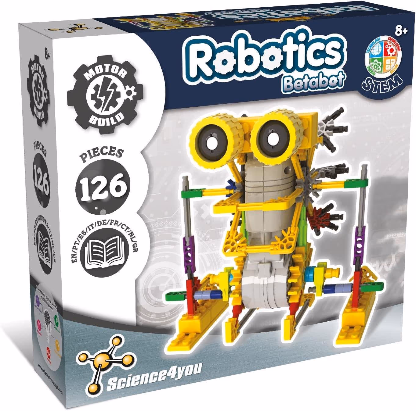 Construyamos y Aprendamos: Review del Betabot Robot 126 Piezas