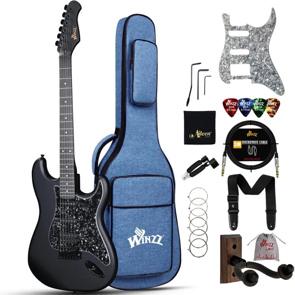 Nuestra Experiencia Con la Guitarra Eléctrica Winzz: Un Pack Ideal para Principiantes