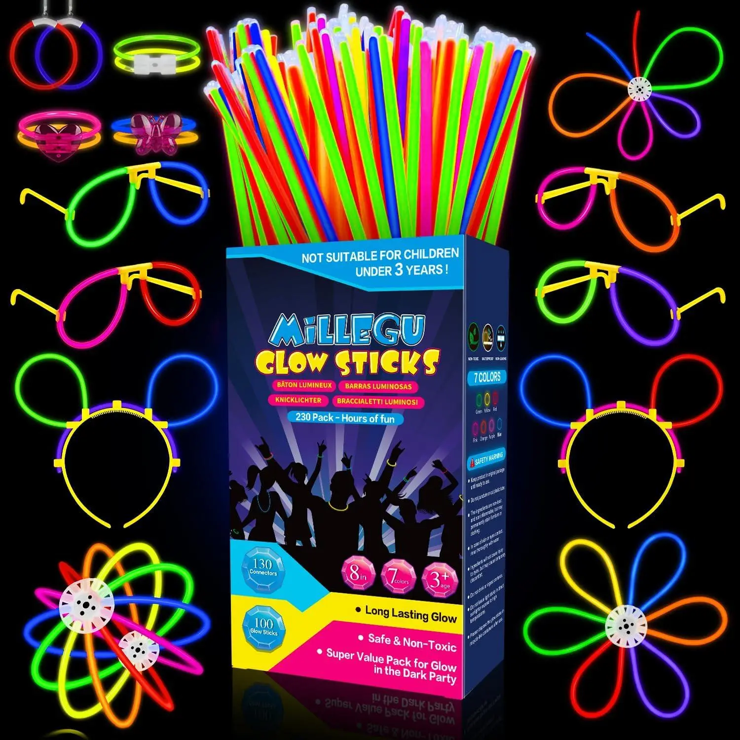 “¡Ilumina Nuestra Fiesta! Reseña de Pulseras Luminosa”
