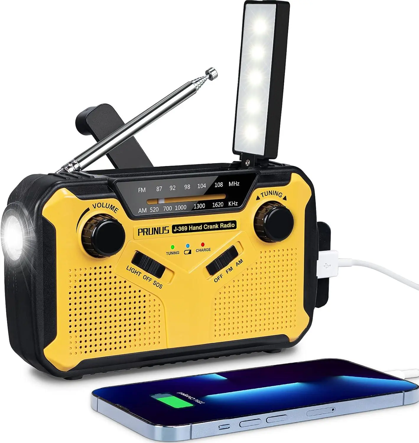 Nuestra experiencia con la radio solar PRUNUS J-369: útil y confiable
