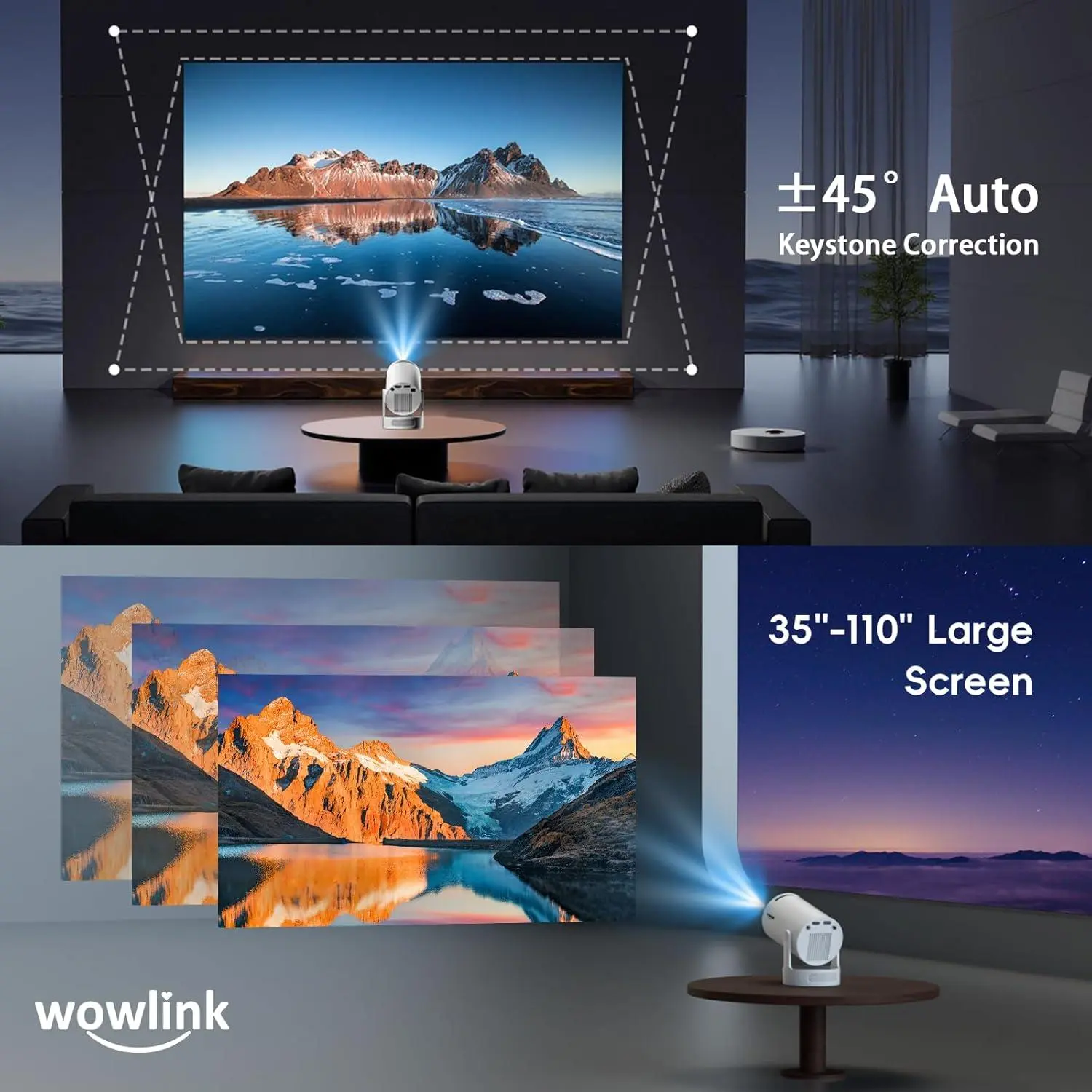 Nuestro análisis: Mini proyector Wowlink 2025, potencia y facilidad