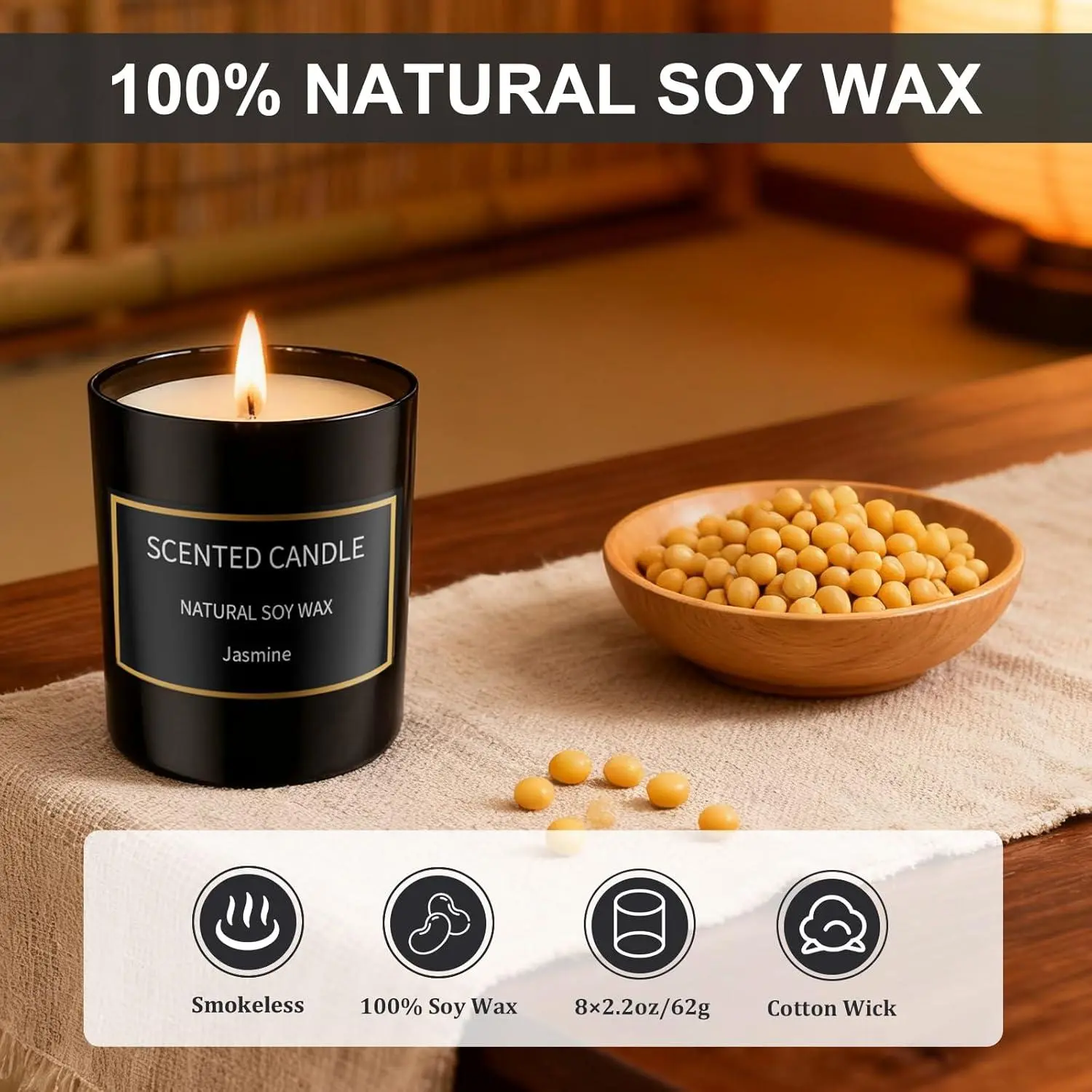 Velas Aromáticas para Mujer: Nuestro Pack Ideal de 8 Fragancias