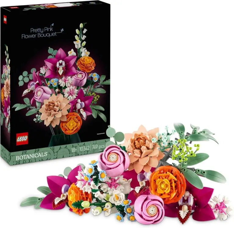 Decoración floral con el Ramo Botánico LEGO Decoración floral con el Ramo Botánico LEGO