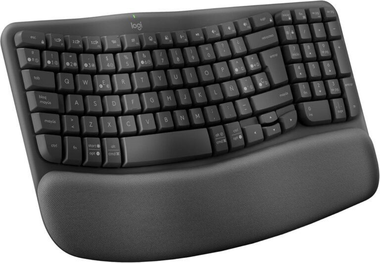 Logitech Wave Keys: Comodidad y Diseño Ergonómico Logitech Wave Keys: Comodidad y Diseño Ergonómico