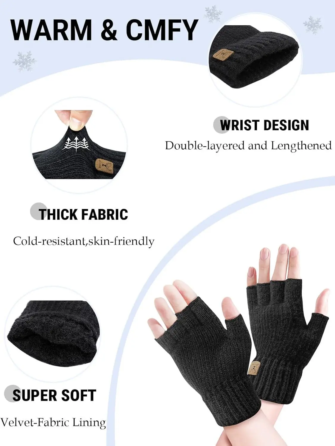 Explorando Nuestras Guantes Sin Dedos para Este Invierno