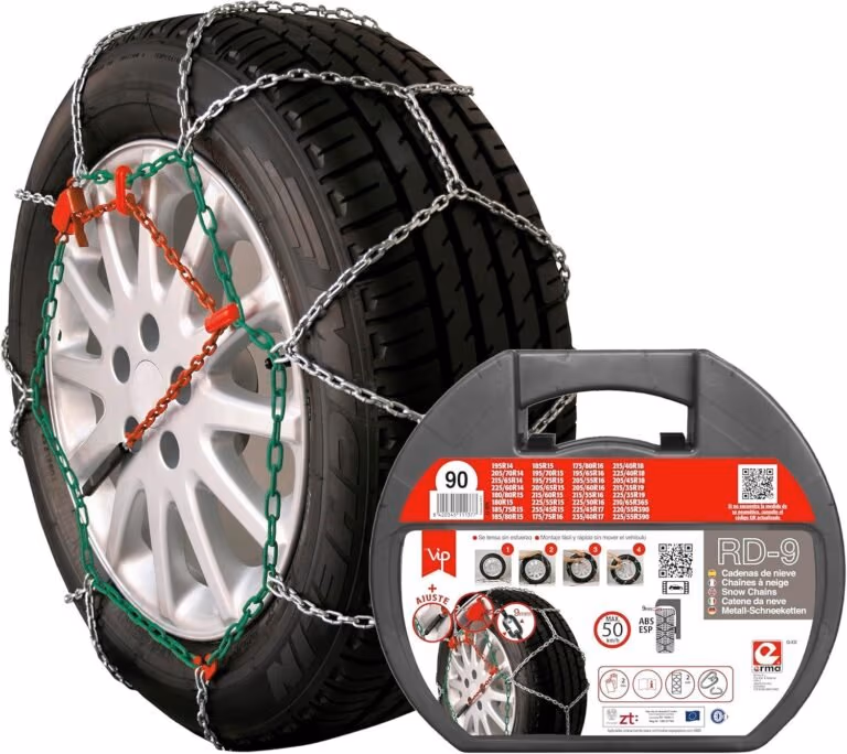 Cadenas de nieve: Seguridad en carreteras nevadas Cadenas de nieve: Seguridad en carreteras nevadas