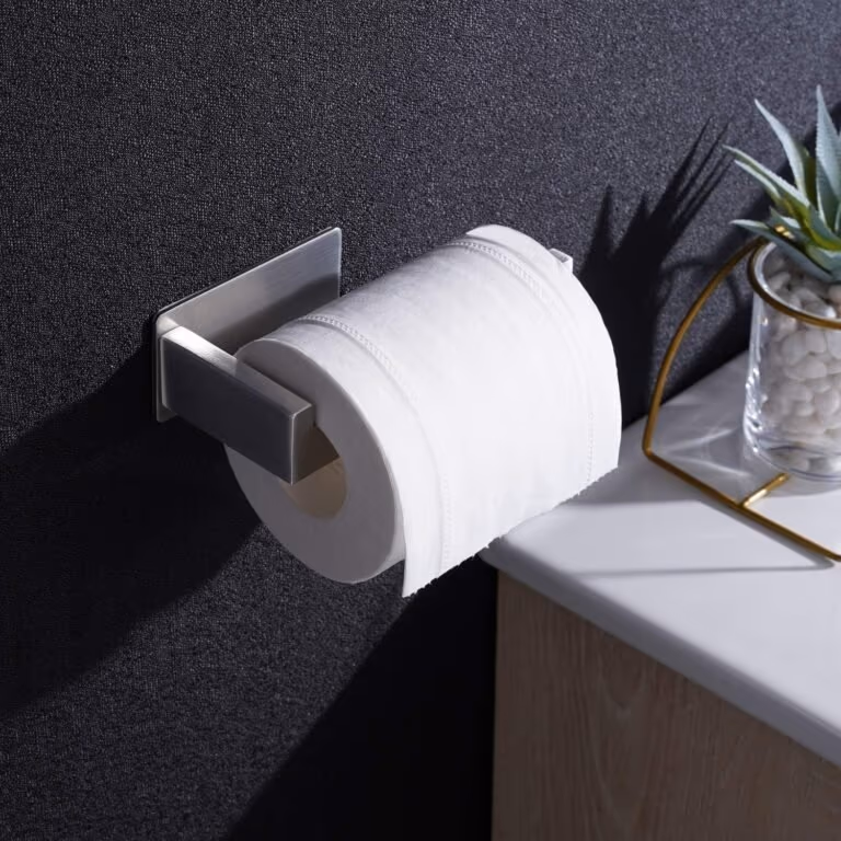 Portarrollos para papel higiénico que transforman baños Portarrollos para papel higiénico que transforman baños