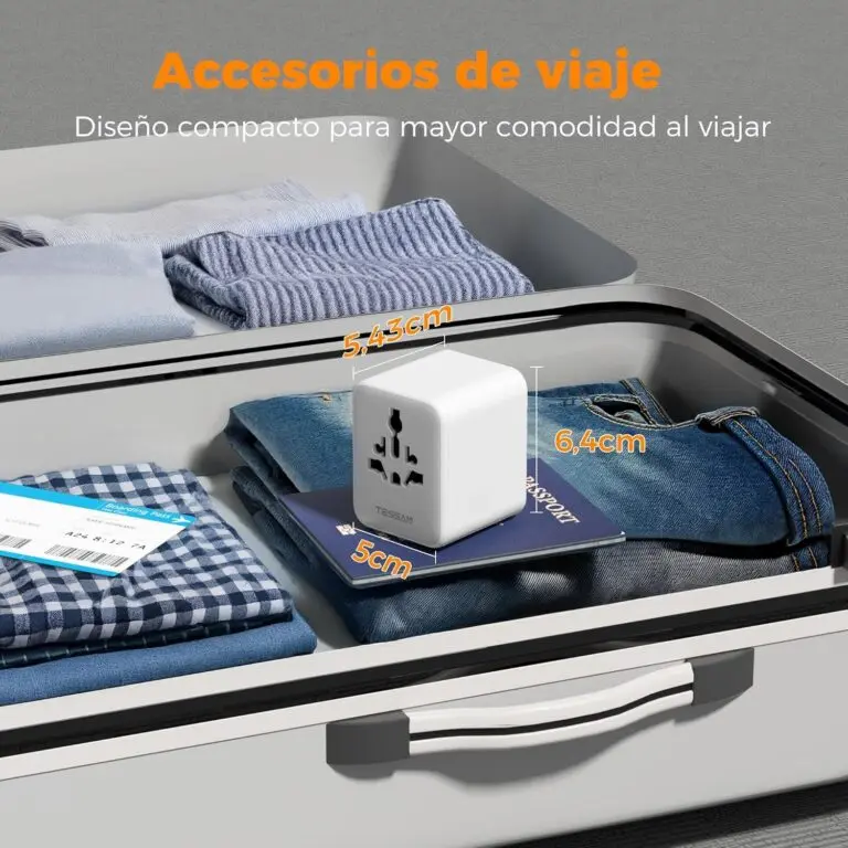 Adaptador Enchufe Universal para Viajes Sin Problemas Adaptador Enchufe Universal para Viajes Sin Problemas