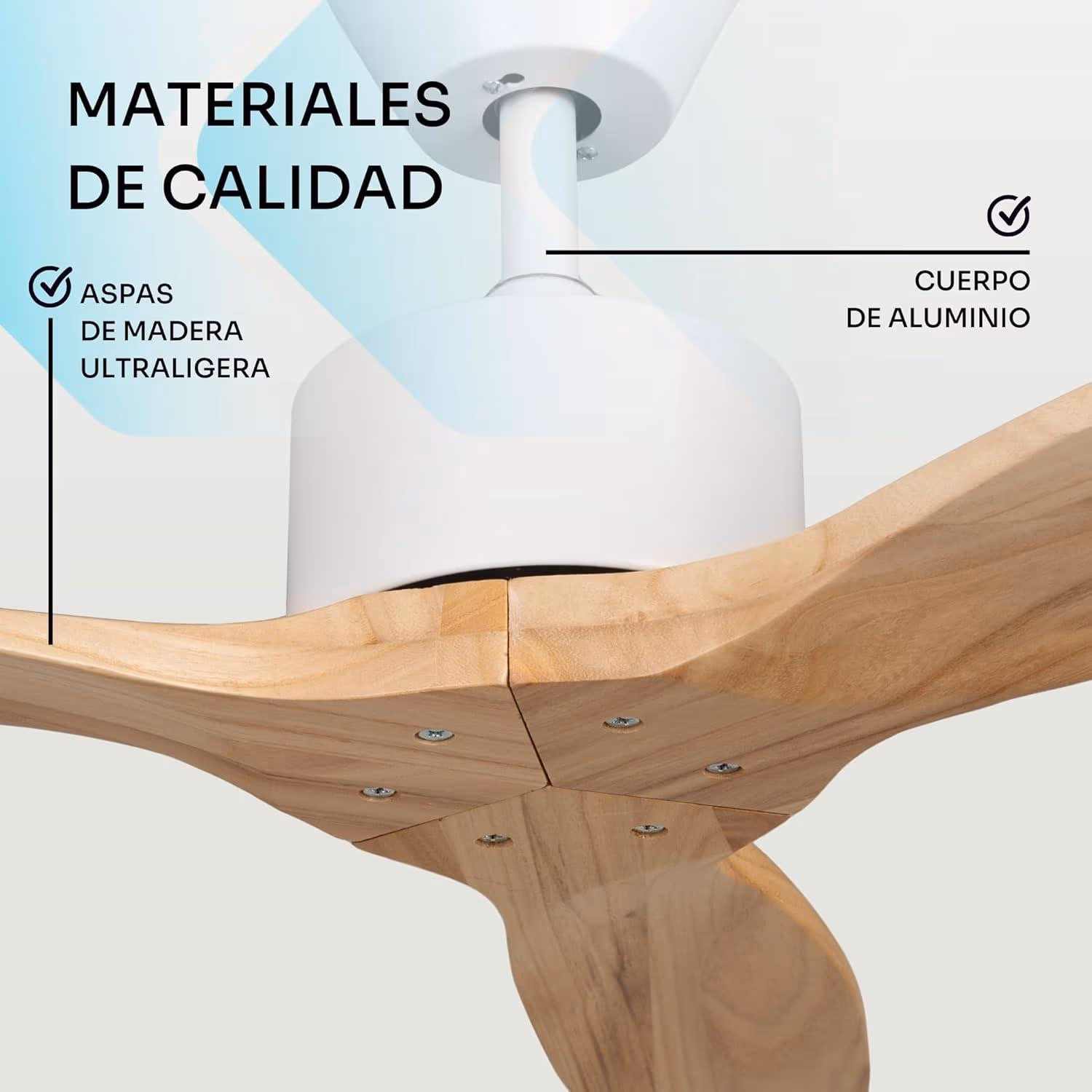 Nuestras Impresiones sobre el Ventilador de Techo Mellerware Brizy