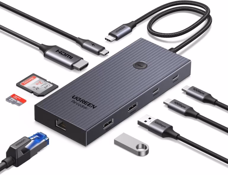 Nuestra Experiencia con el Hub UGREEN Revodok Pro: ¡Conectividad Total! Nuestra Experiencia con el Hub UGREEN Revodok Pro: ¡Conectividad Total!