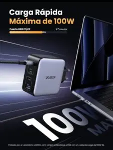 Cargador UGREEN Nexode 100W: Poder y Versatilidad en Uno Cargador UGREEN Nexode 100W: Poder y Versatilidad en Uno