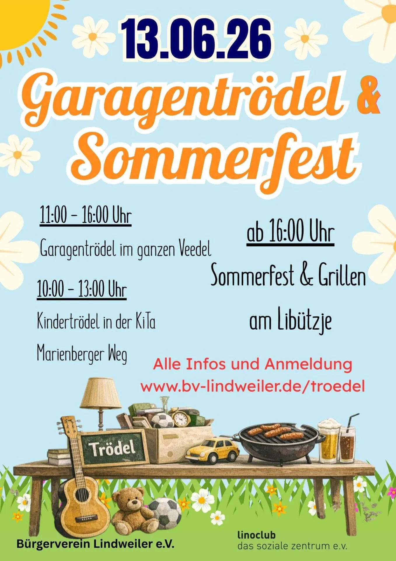 Garagenflohmarkt & Sommerfest