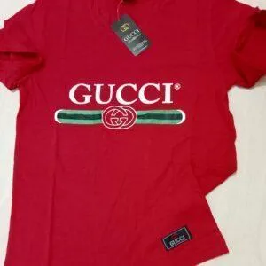 Man's polo chest print