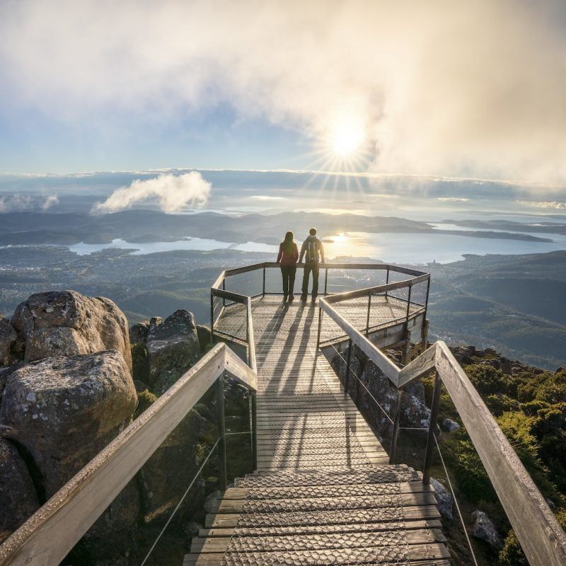 Tasmania adventure and nature mount wellington