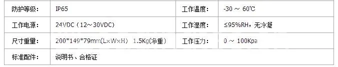 光语生物红外二氧化碳检测仪技术参数