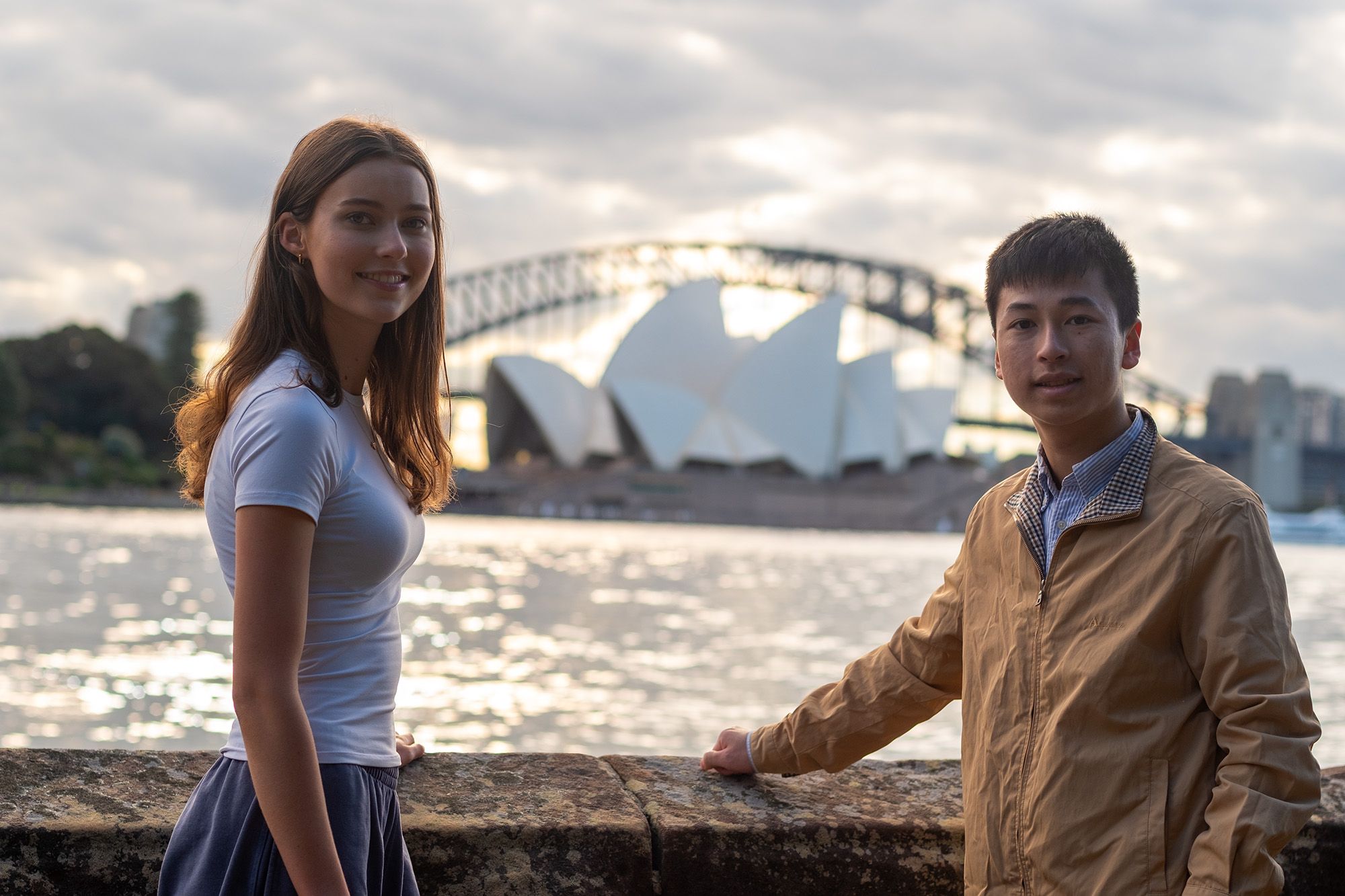 Youth community co-branding near Sydney Harbour